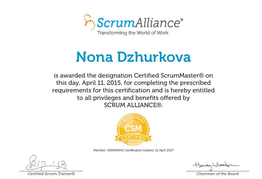 ScrumMaster